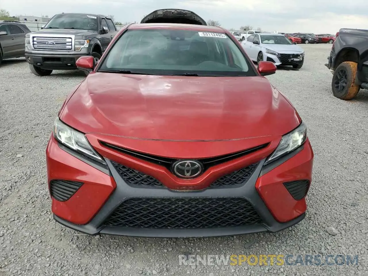 5 fotografías del automóvil dañado 4T1B11HK1KU225553 TOYOTA CAMRY 2019