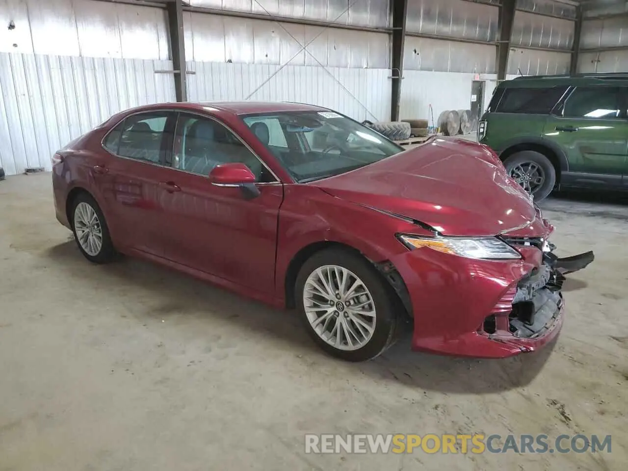4 fotografías del automóvil dañado 4T1B11HK1KU234706 TOYOTA CAMRY 2019