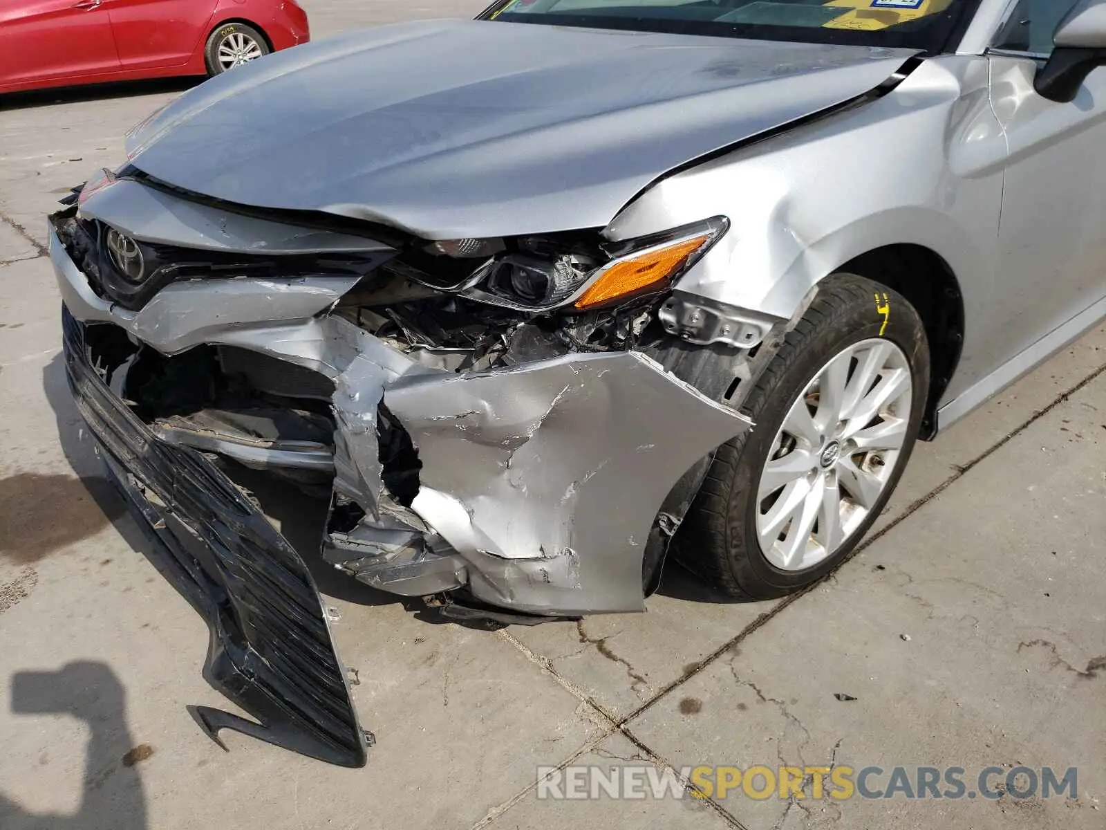 9 fotografías del automóvil dañado 4T1B11HK1KU238934 TOYOTA CAMRY 2019
