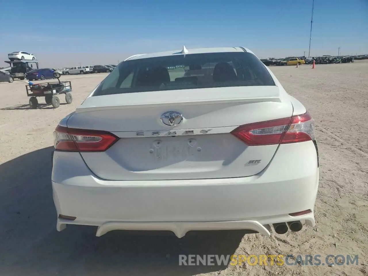 6 fotografías del automóvil dañado 4T1B11HK1KU255765 TOYOTA CAMRY 2019