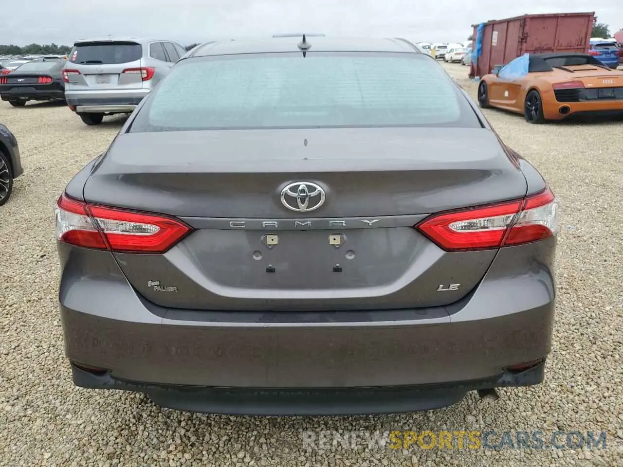 6 fotografías del automóvil dañado 4T1B11HK1KU268208 TOYOTA CAMRY 2019