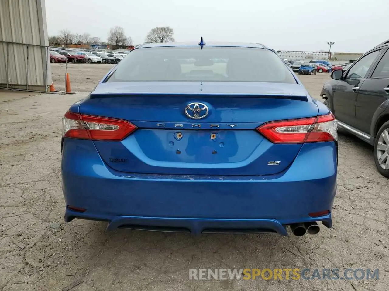 6 fotografías del automóvil dañado 4T1B11HK1KU270993 TOYOTA CAMRY 2019