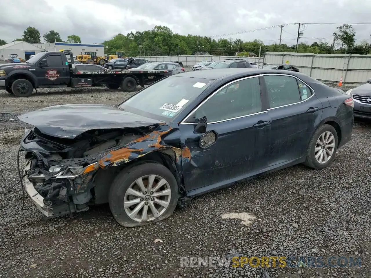 1 fotografías del automóvil dañado 4T1B11HK1KU277099 TOYOTA CAMRY 2019