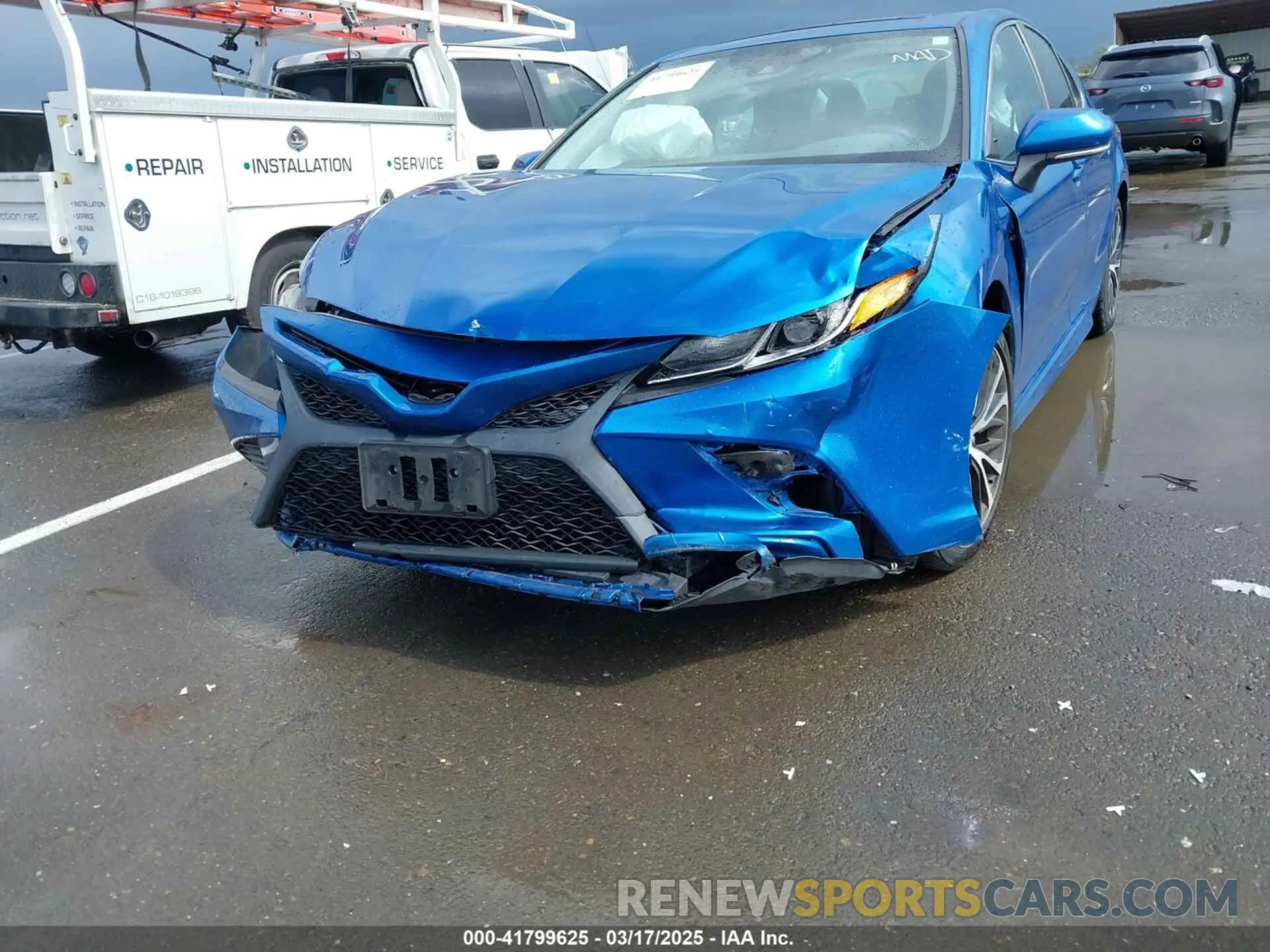 6 fotografías del automóvil dañado 4T1B11HK1KU282870 TOYOTA CAMRY 2019