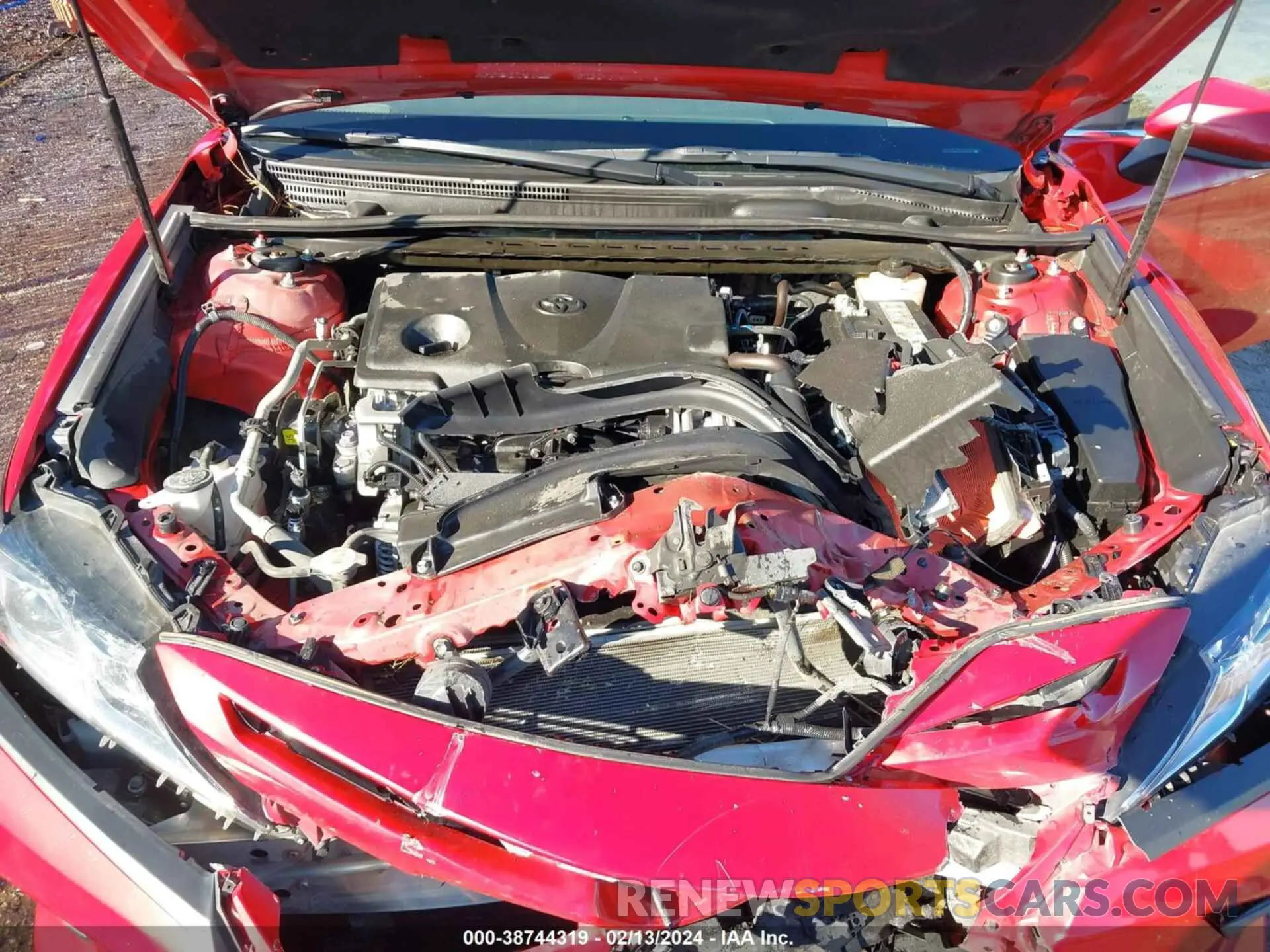 10 fotografías del automóvil dañado 4T1B11HK1KU285591 TOYOTA CAMRY 2019