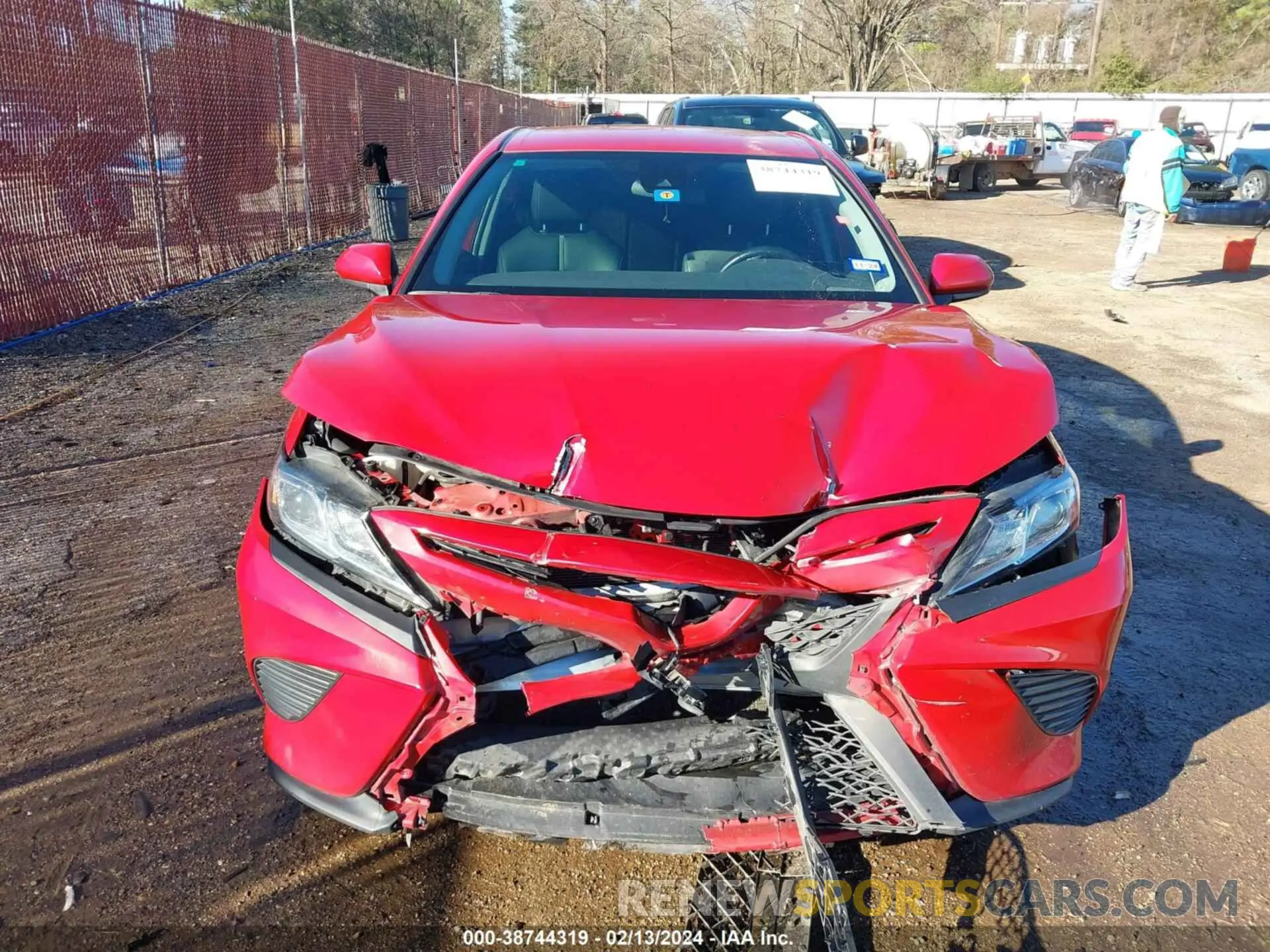13 fotografías del automóvil dañado 4T1B11HK1KU285591 TOYOTA CAMRY 2019