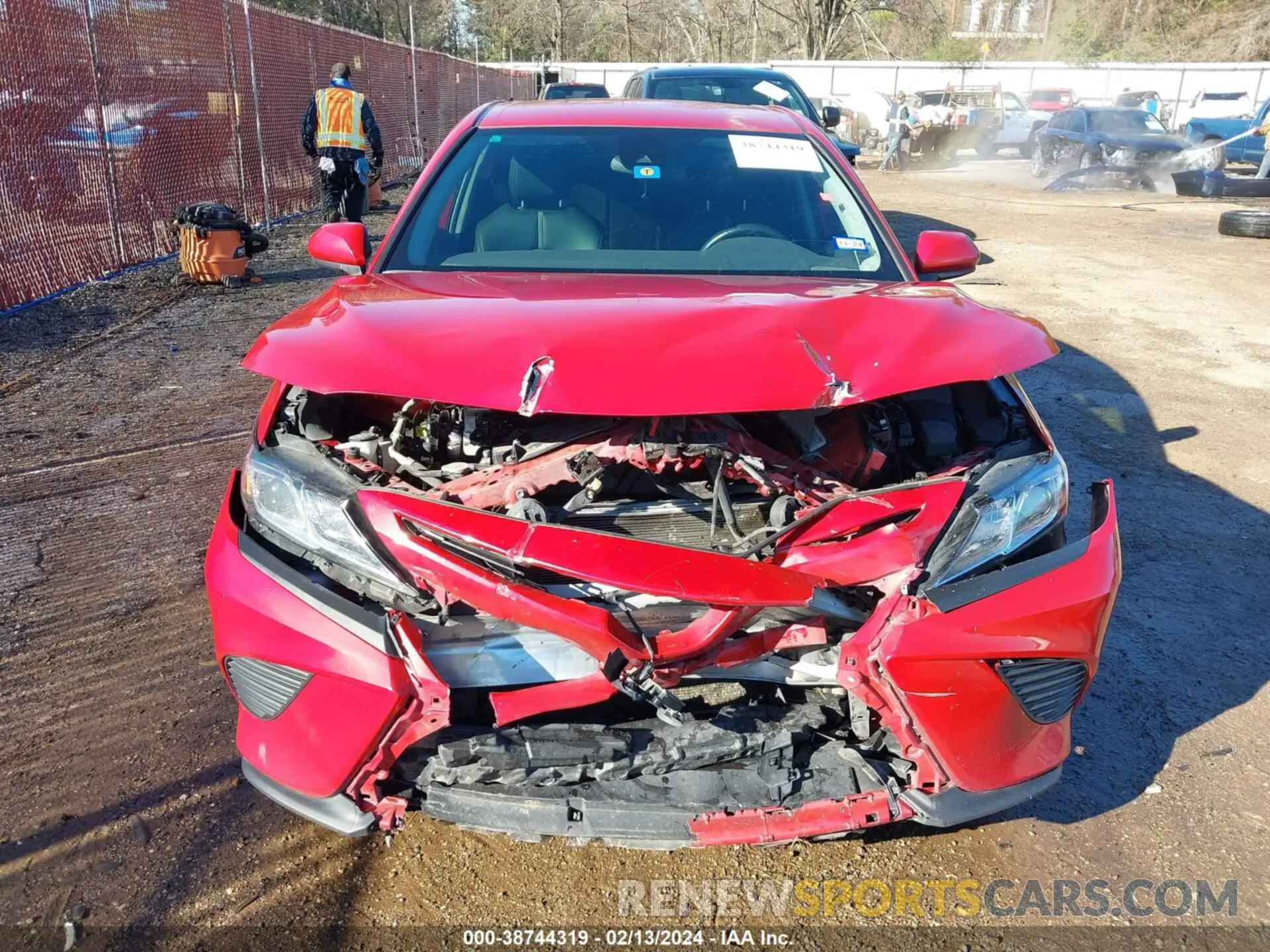 6 fotografías del automóvil dañado 4T1B11HK1KU285591 TOYOTA CAMRY 2019