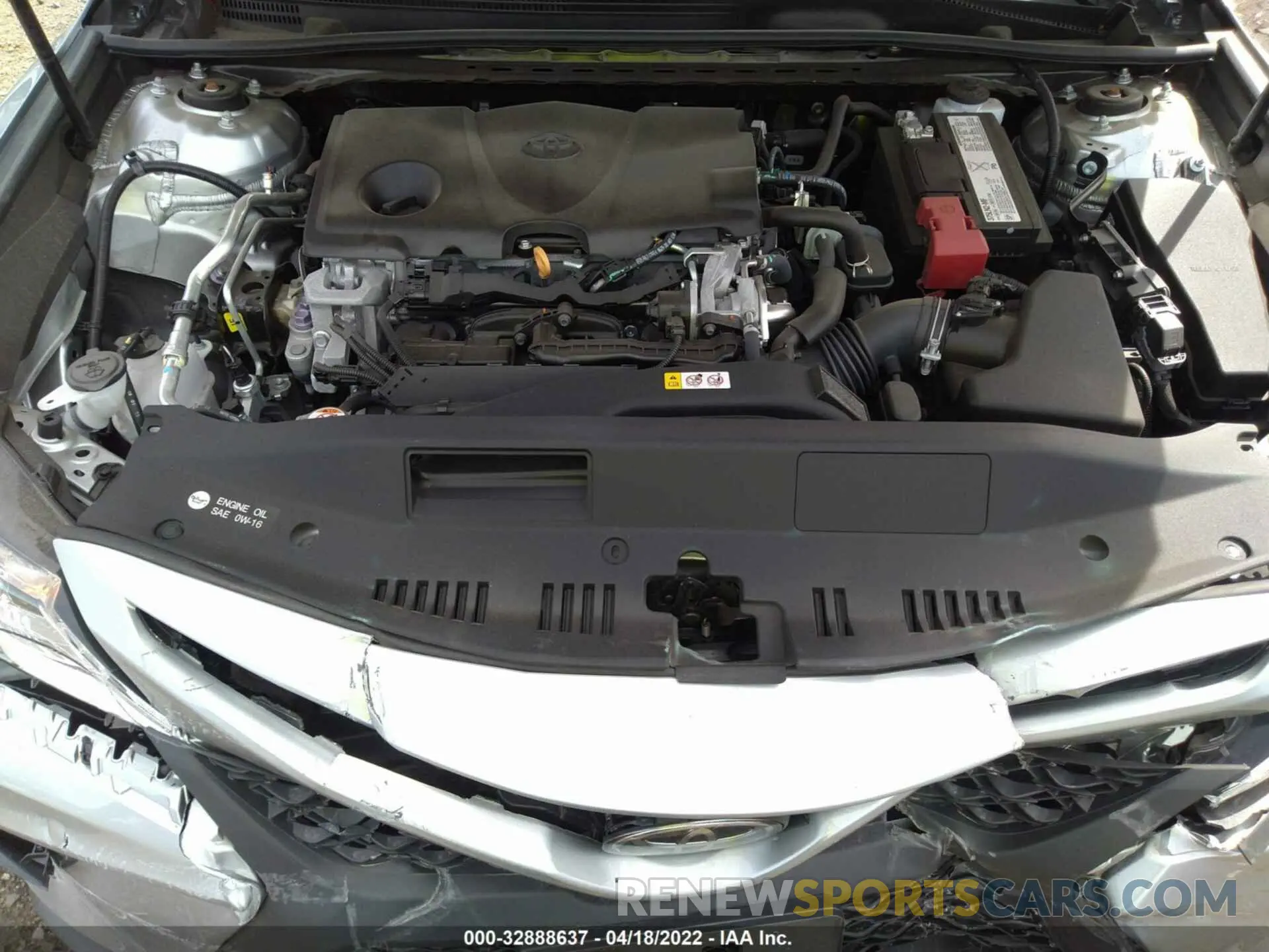 10 fotografías del automóvil dañado 4T1B11HK1KU288216 TOYOTA CAMRY 2019