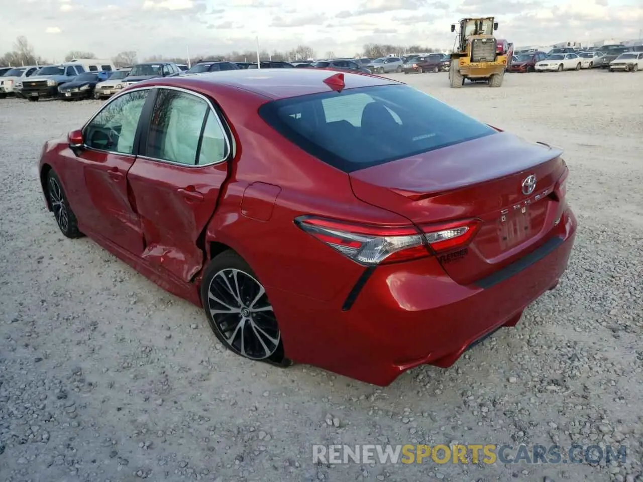 3 fotografías del automóvil dañado 4T1B11HK1KU293819 TOYOTA CAMRY 2019