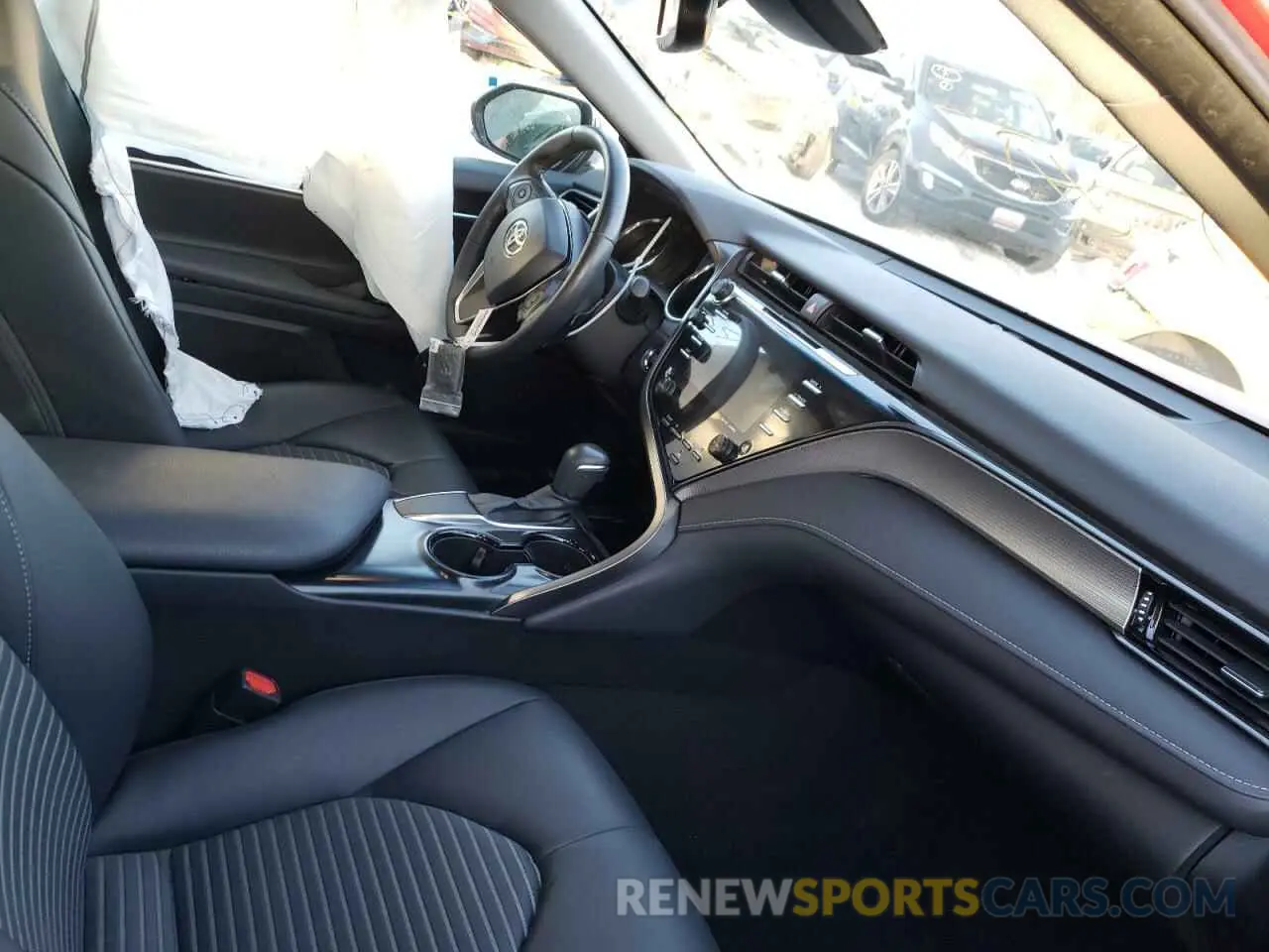 5 fotografías del automóvil dañado 4T1B11HK1KU293819 TOYOTA CAMRY 2019