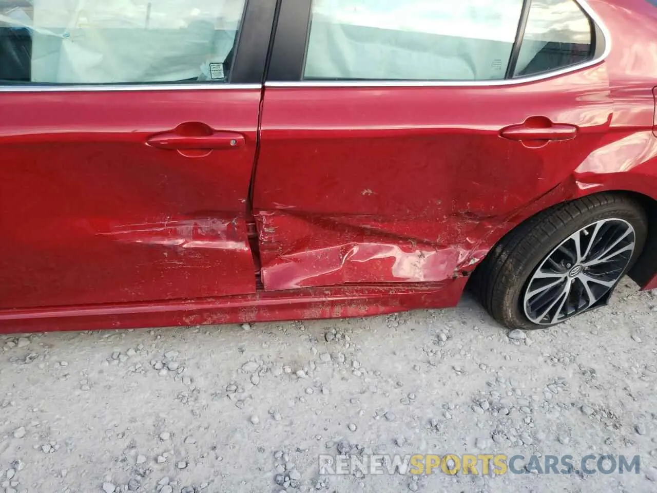 9 fotografías del automóvil dañado 4T1B11HK1KU293819 TOYOTA CAMRY 2019