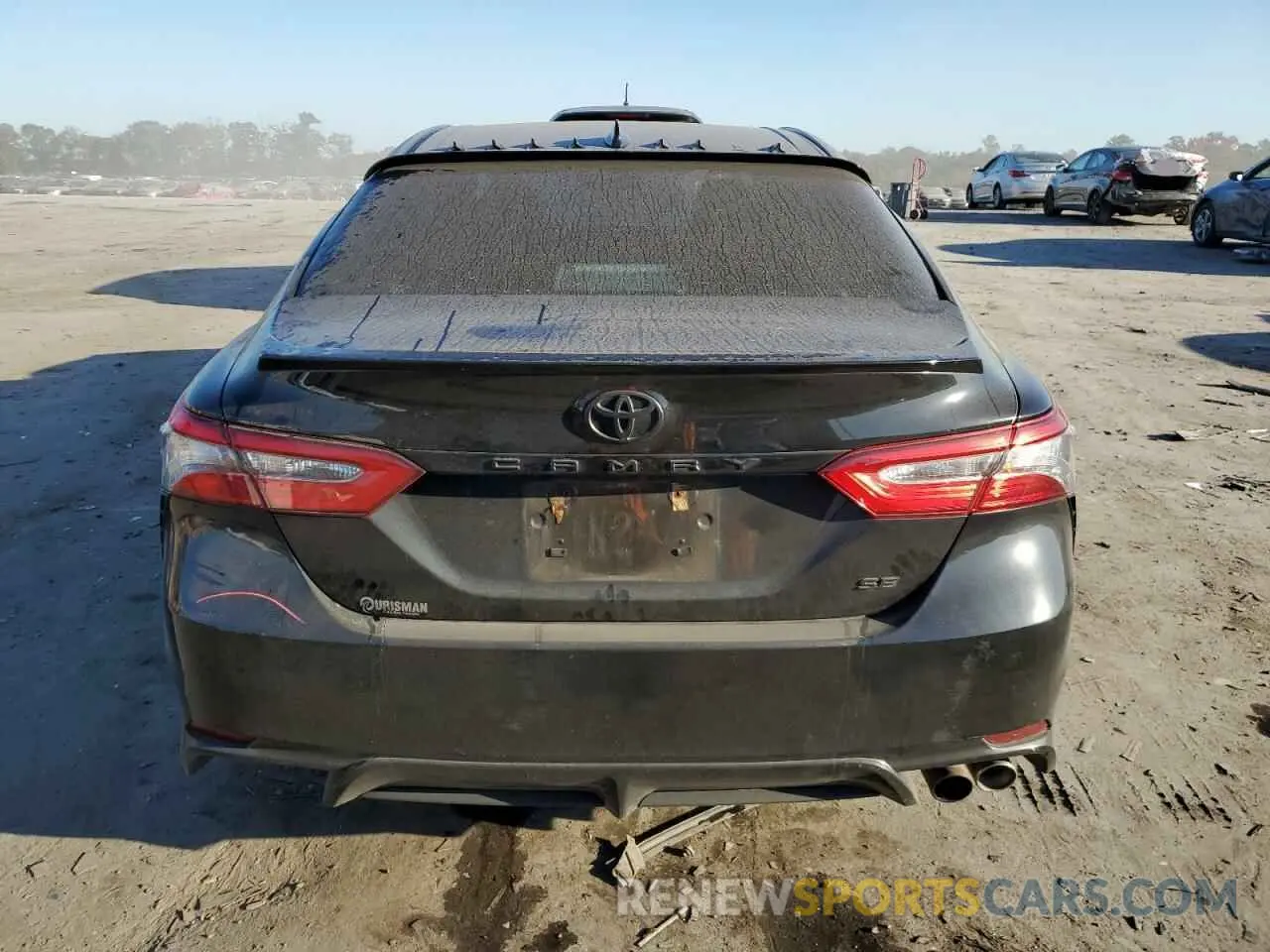 6 fotografías del automóvil dañado 4T1B11HK1KU684856 TOYOTA CAMRY 2019