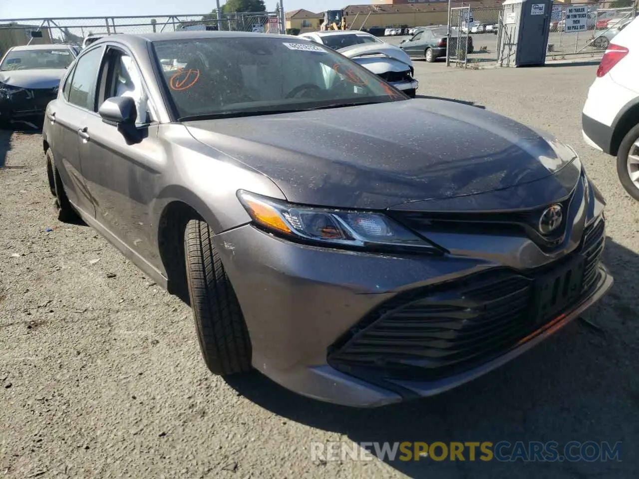 1 fotografías del automóvil dañado 4T1B11HK1KU690379 TOYOTA CAMRY 2019