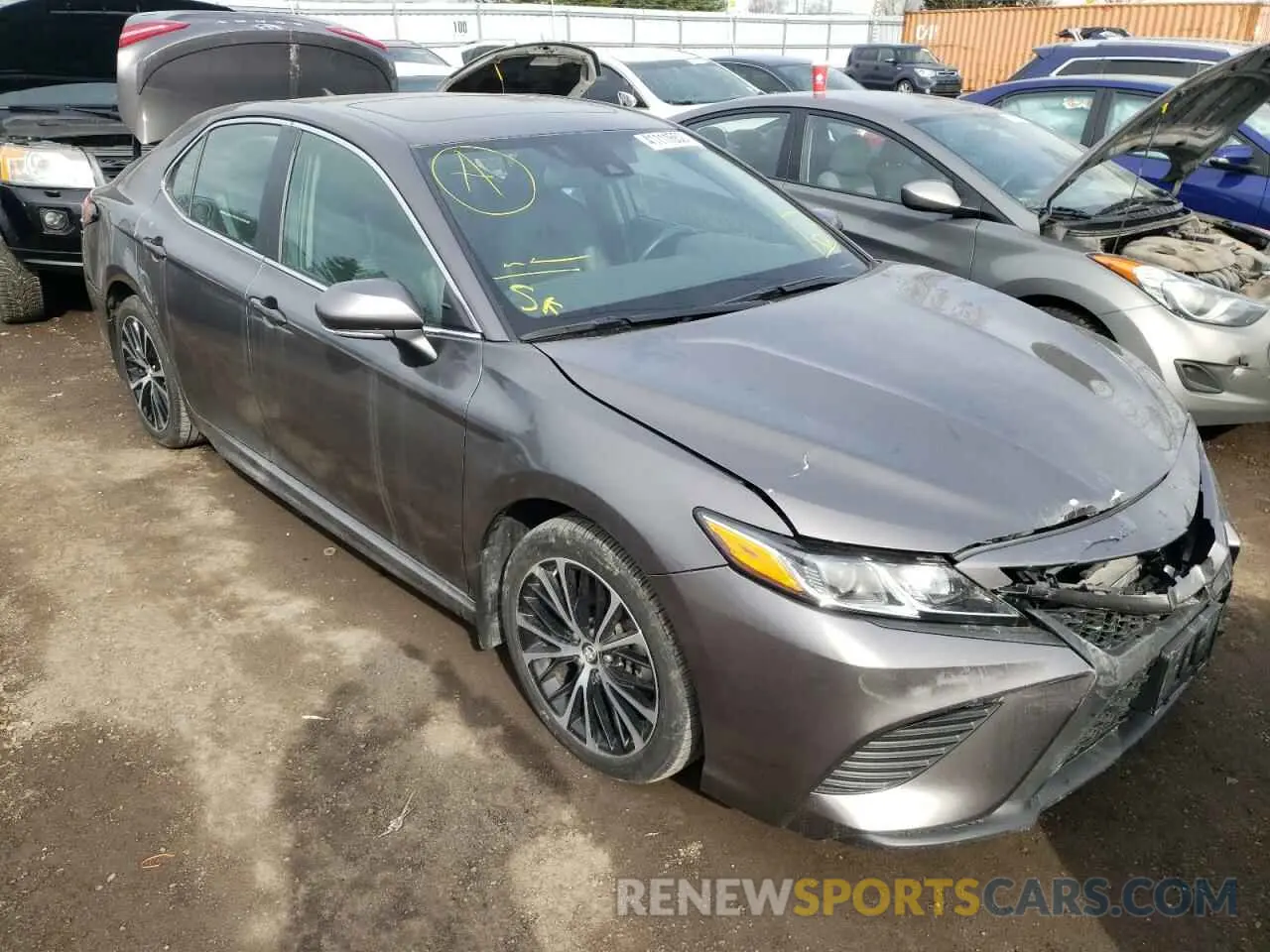 1 fotografías del automóvil dañado 4T1B11HK1KU691032 TOYOTA CAMRY 2019