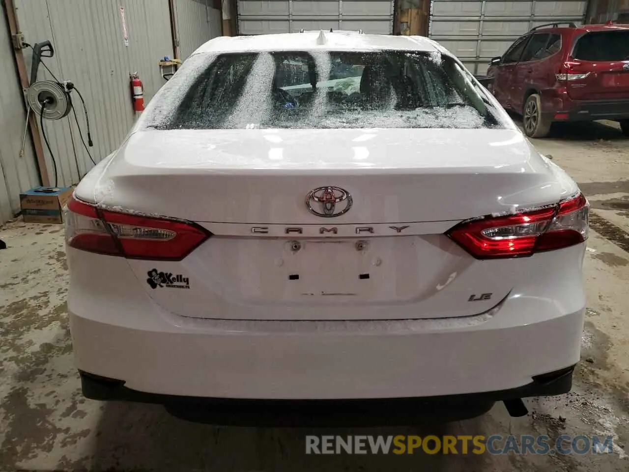 6 fotografías del automóvil dañado 4T1B11HK1KU693198 TOYOTA CAMRY 2019