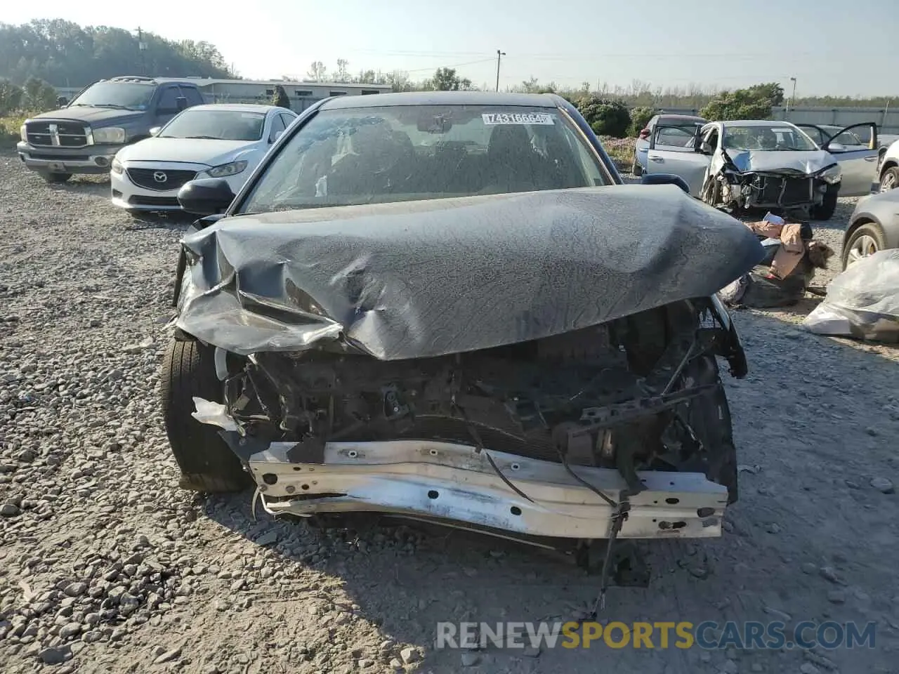 5 fotografías del automóvil dañado 4T1B11HK1KU700814 TOYOTA CAMRY 2019