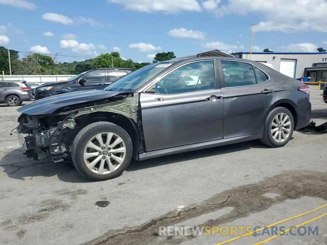 1 fotografías del automóvil dañado 4T1B11HK1KU714857 TOYOTA CAMRY 2019
