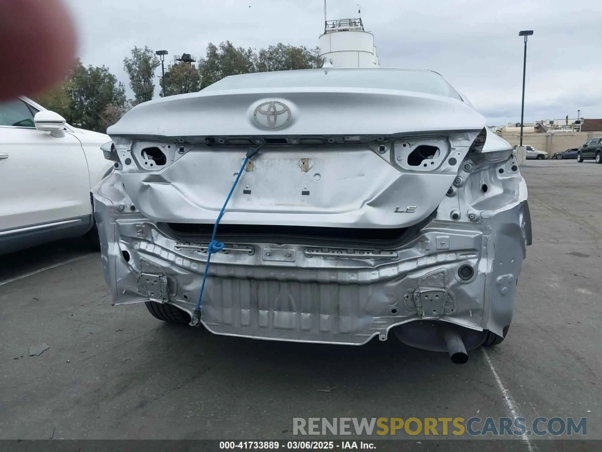 6 fotografías del automóvil dañado 4T1B11HK1KU717287 TOYOTA CAMRY 2019
