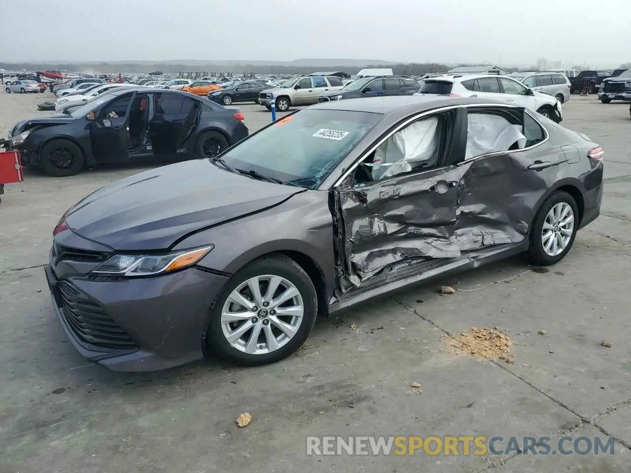 1 fotografías del automóvil dañado 4T1B11HK1KU722070 TOYOTA CAMRY 2019