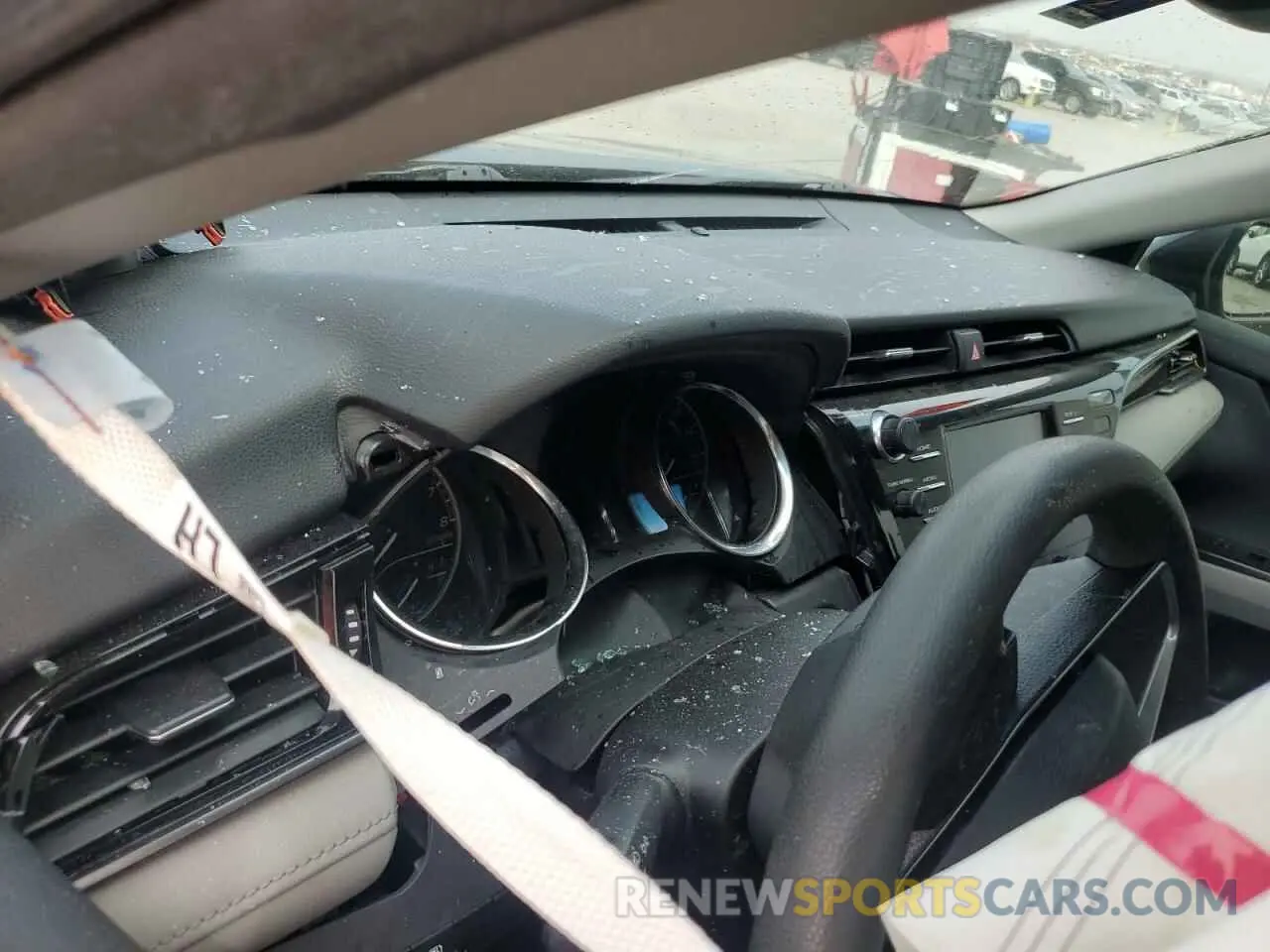 9 fotografías del automóvil dañado 4T1B11HK1KU722070 TOYOTA CAMRY 2019