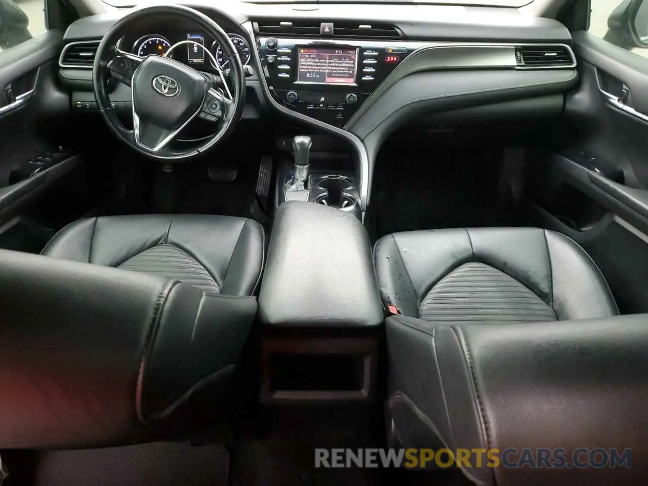 8 fotografías del automóvil dañado 4T1B11HK1KU723607 TOYOTA CAMRY 2019