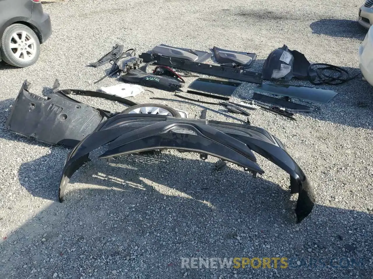 12 fotografías del automóvil dañado 4T1B11HK1KU728676 TOYOTA CAMRY 2019