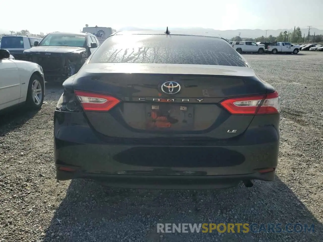 6 fotografías del automóvil dañado 4T1B11HK1KU728676 TOYOTA CAMRY 2019