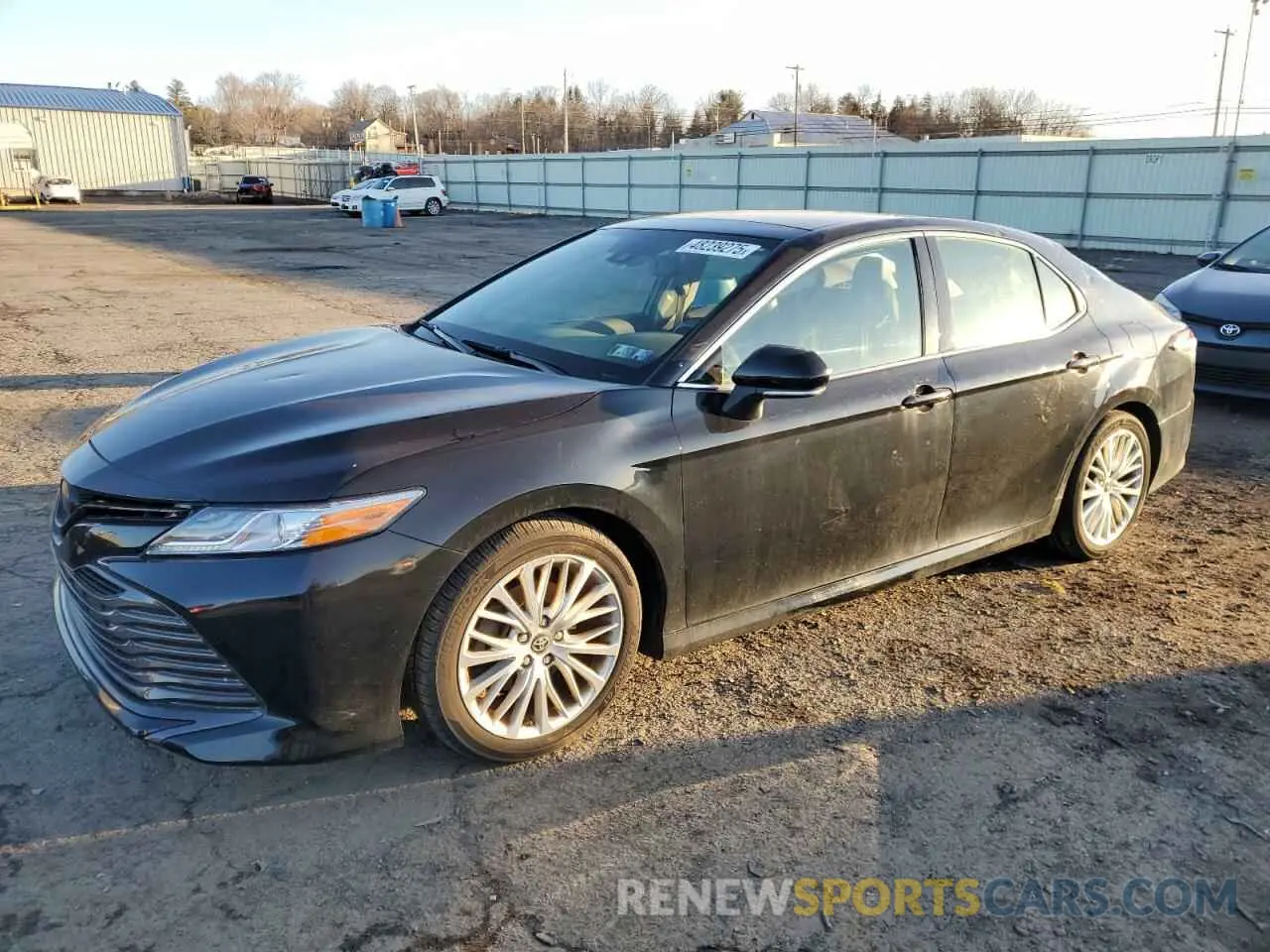 1 fotografías del automóvil dañado 4T1B11HK1KU728774 TOYOTA CAMRY 2019
