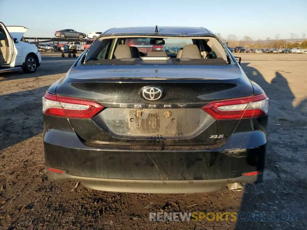6 fotografías del automóvil dañado 4T1B11HK1KU728774 TOYOTA CAMRY 2019