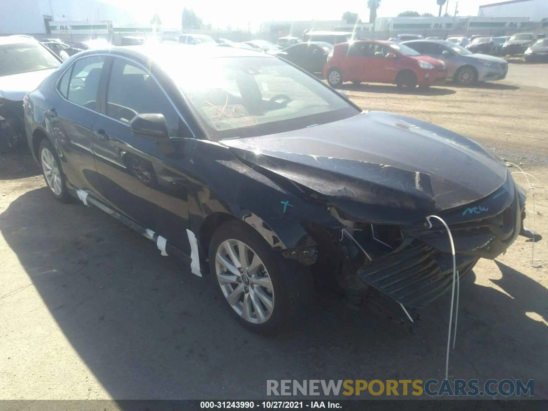 1 fotografías del automóvil dañado 4T1B11HK1KU733974 TOYOTA CAMRY 2019