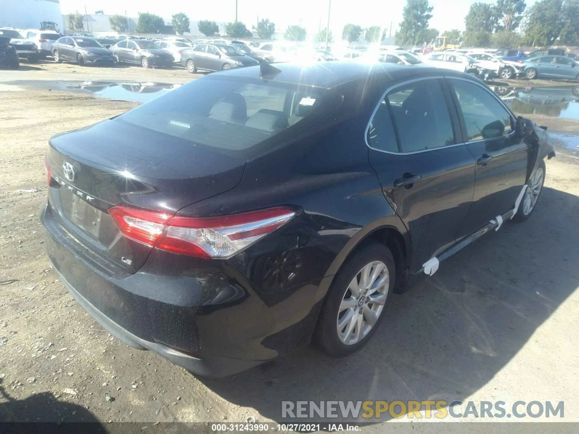 4 fotografías del automóvil dañado 4T1B11HK1KU733974 TOYOTA CAMRY 2019