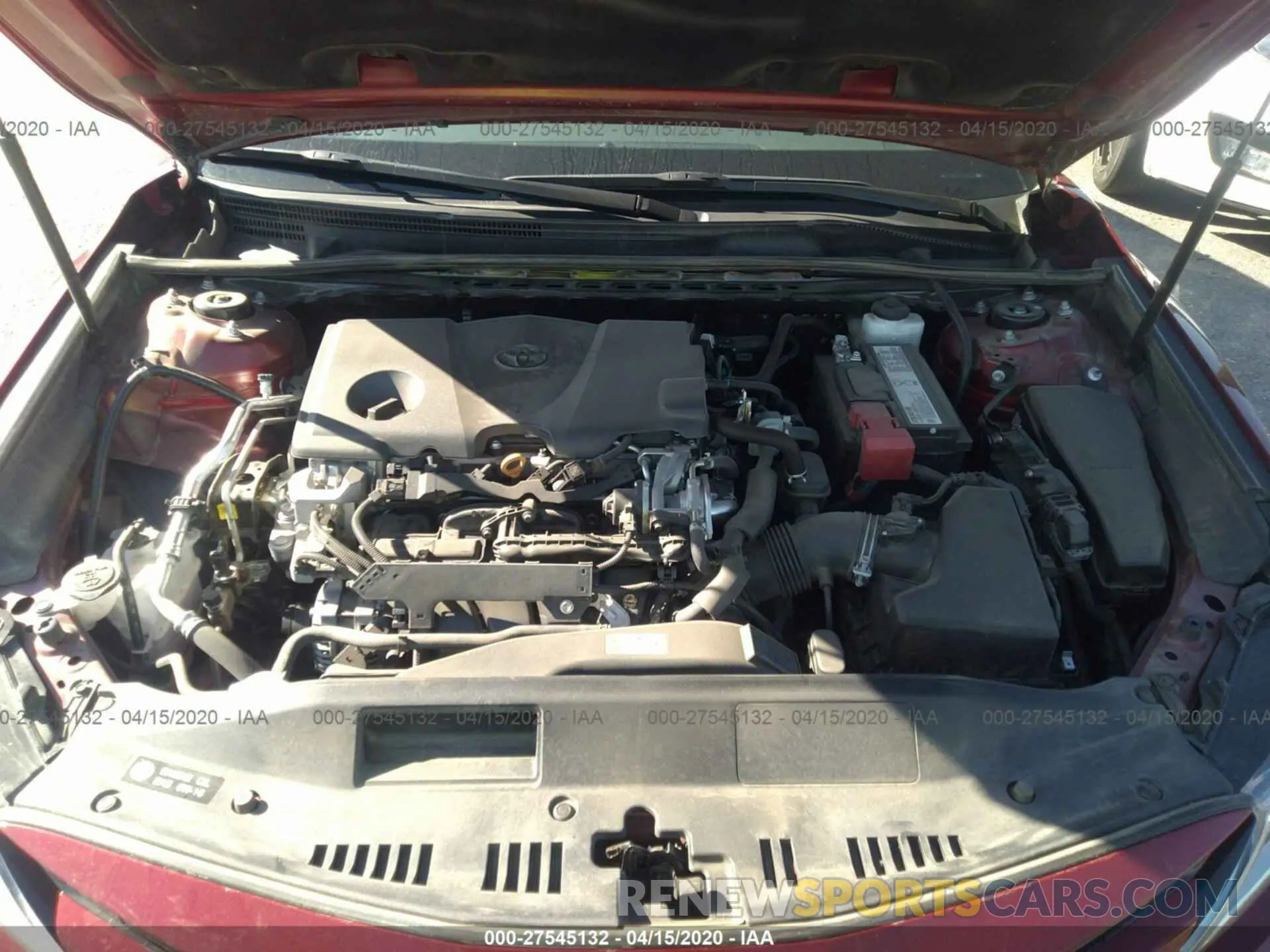 10 fotografías del automóvil dañado 4T1B11HK1KU735207 TOYOTA CAMRY 2019