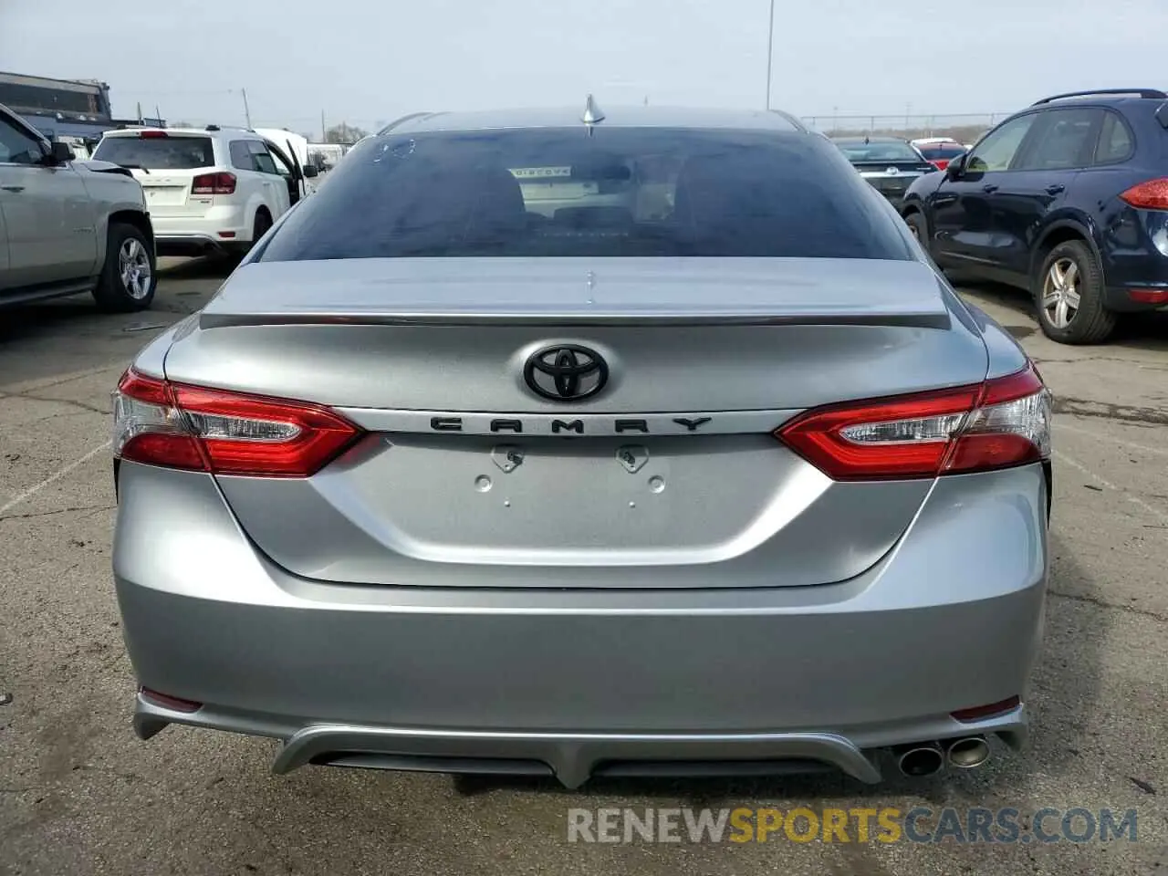 6 fotografías del automóvil dañado 4T1B11HK1KU754906 TOYOTA CAMRY 2019