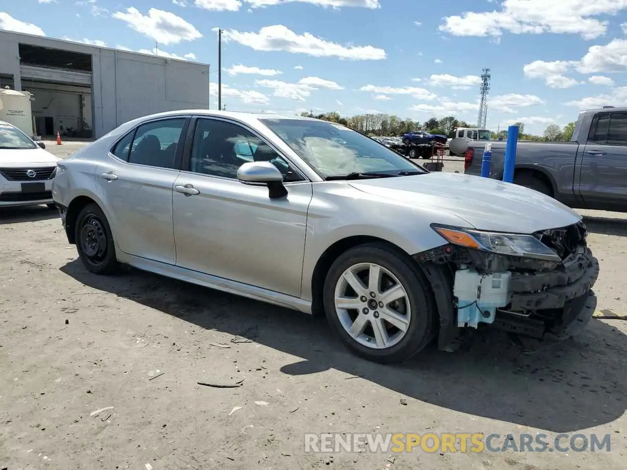 4 fotografías del automóvil dañado 4T1B11HK1KU775223 TOYOTA CAMRY 2019