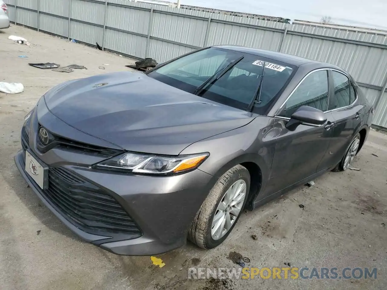 1 fotografías del automóvil dañado 4T1B11HK1KU779465 TOYOTA CAMRY 2019