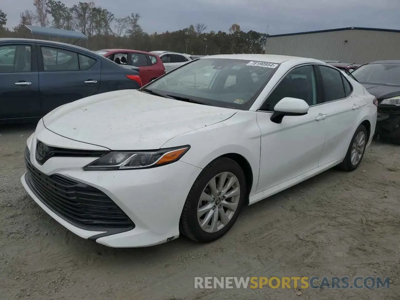 1 fotografías del automóvil dañado 4T1B11HK1KU780776 TOYOTA CAMRY 2019