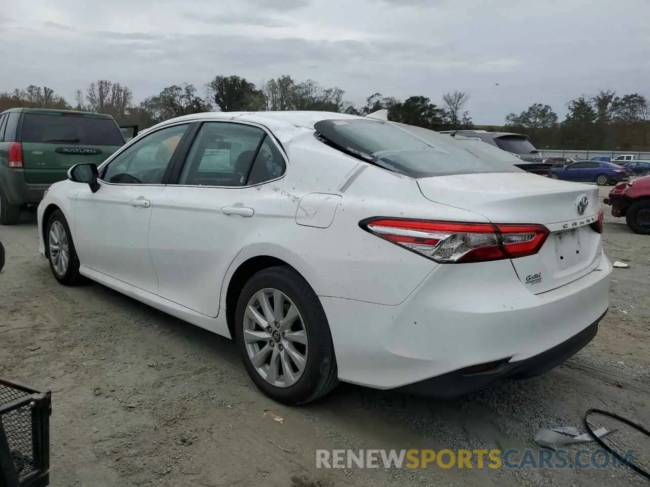 2 fotografías del automóvil dañado 4T1B11HK1KU780776 TOYOTA CAMRY 2019