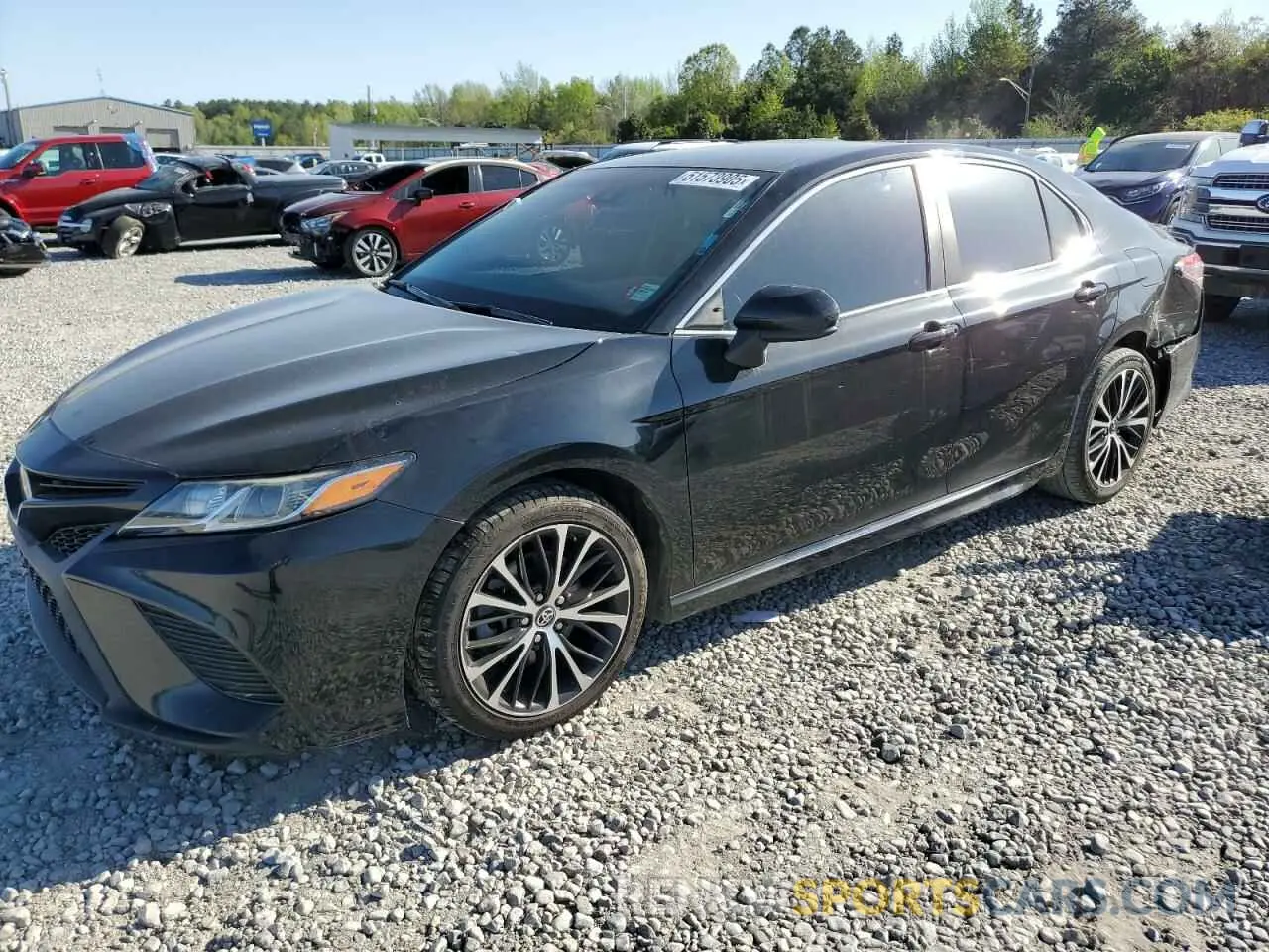 1 fotografías del automóvil dañado 4T1B11HK1KU793236 TOYOTA CAMRY 2019