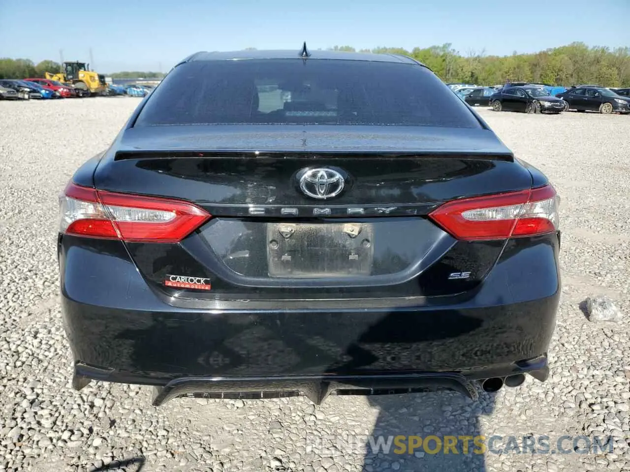 6 fotografías del automóvil dañado 4T1B11HK1KU793236 TOYOTA CAMRY 2019