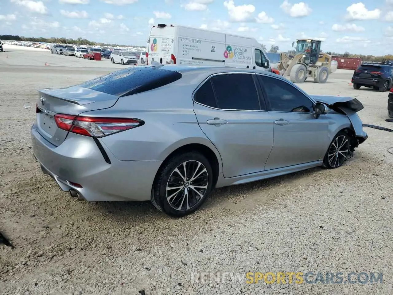 3 fotografías del automóvil dañado 4T1B11HK1KU809368 TOYOTA CAMRY 2019