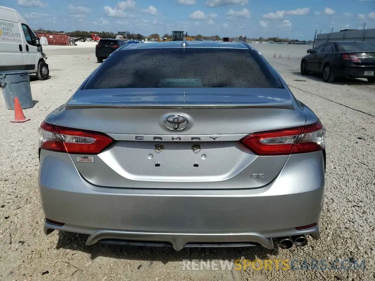 6 fotografías del automóvil dañado 4T1B11HK1KU809368 TOYOTA CAMRY 2019