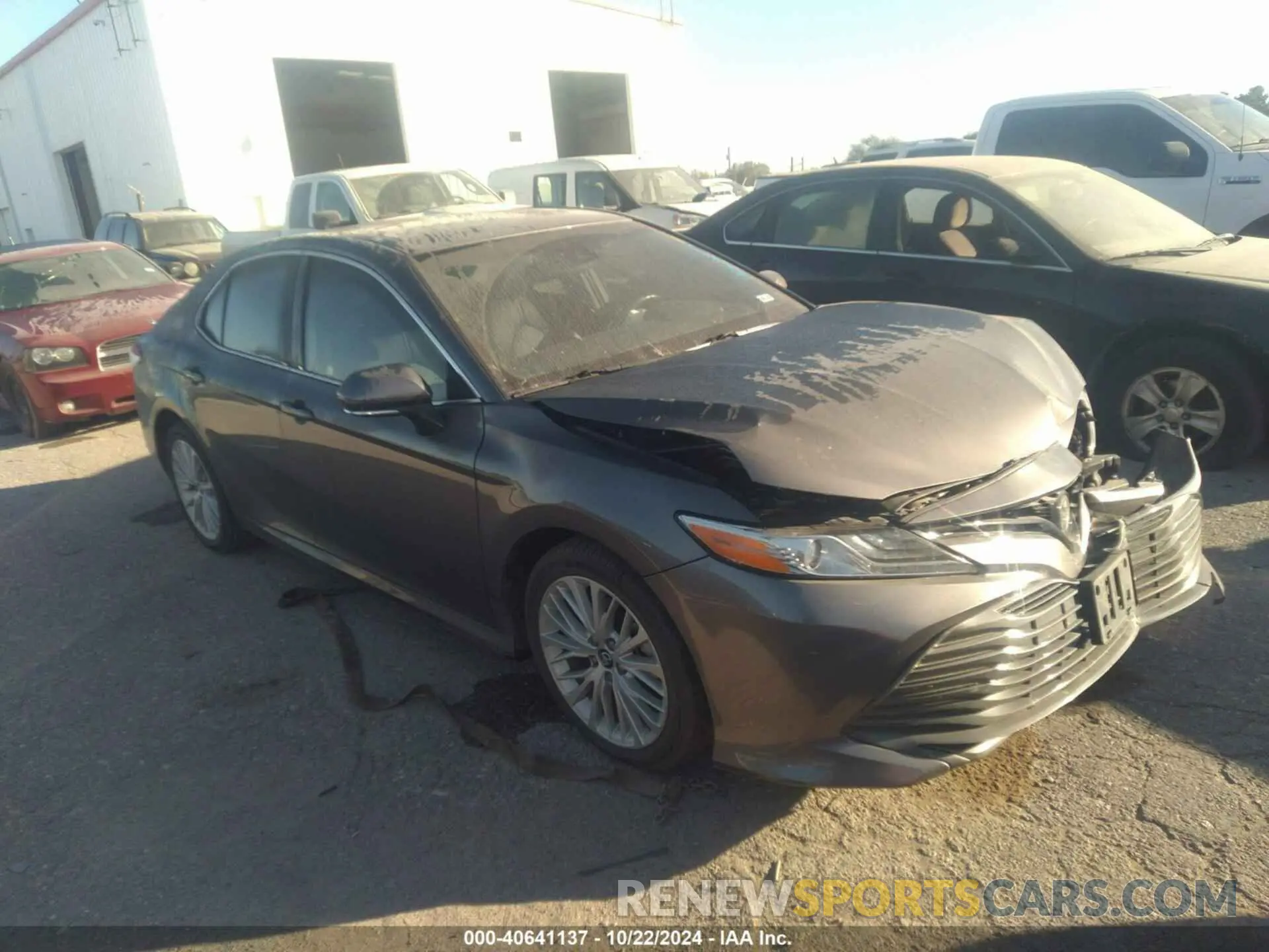 1 fotografías del automóvil dañado 4T1B11HK1KU809709 TOYOTA CAMRY 2019