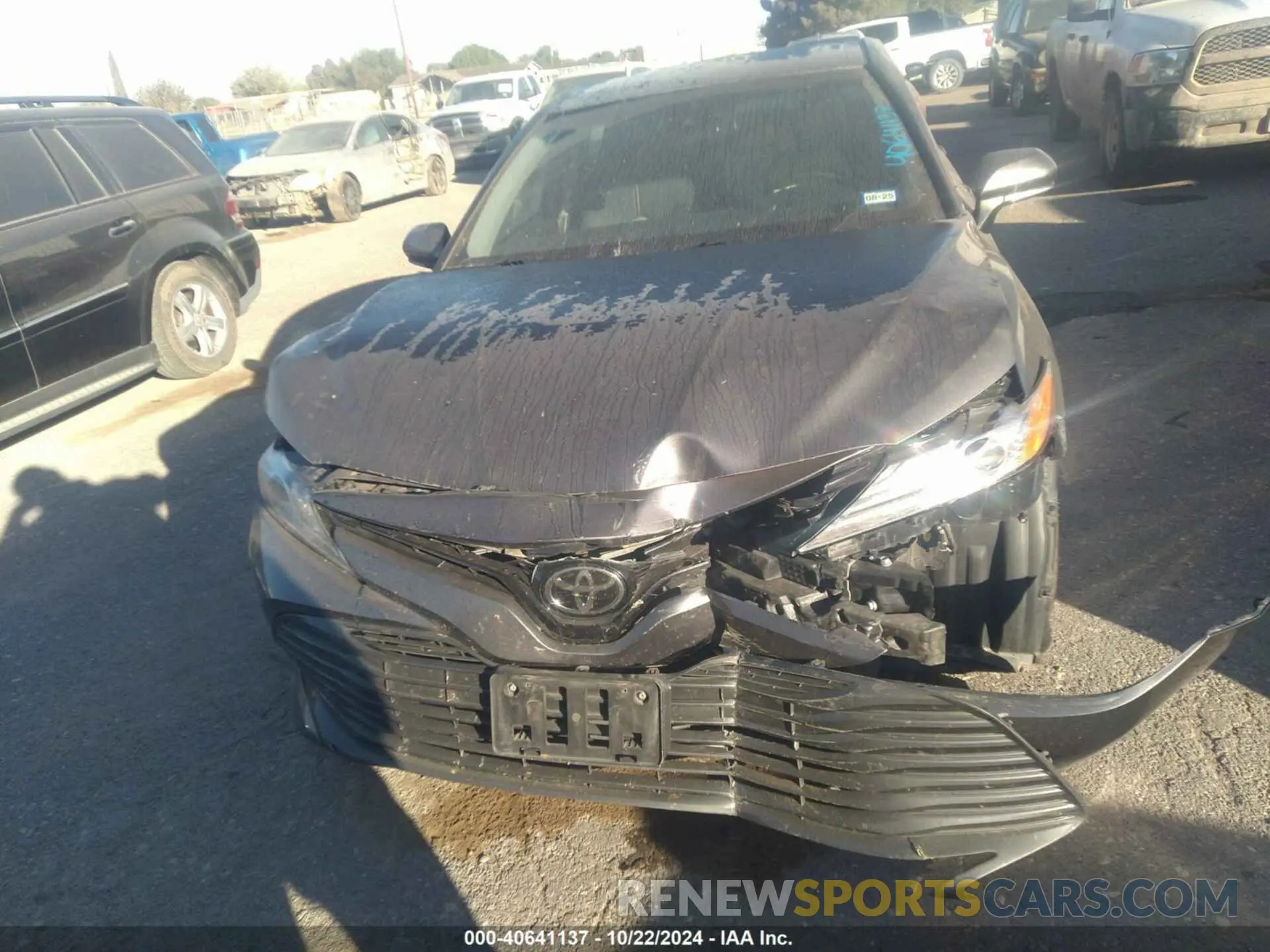 12 fotografías del automóvil dañado 4T1B11HK1KU809709 TOYOTA CAMRY 2019