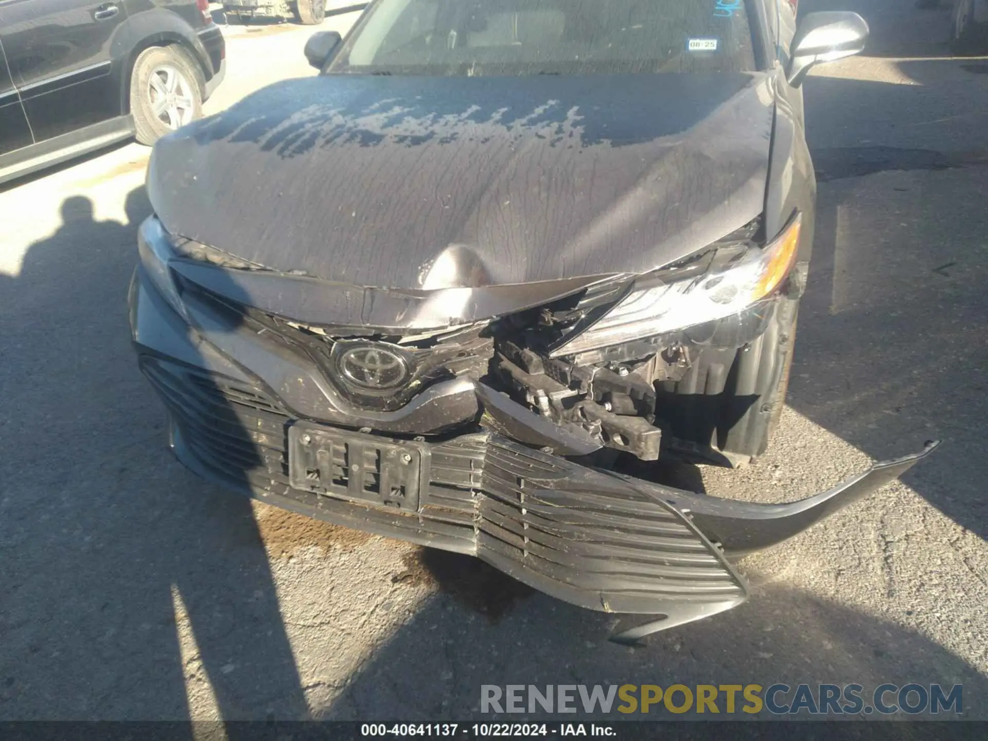 6 fotografías del automóvil dañado 4T1B11HK1KU809709 TOYOTA CAMRY 2019