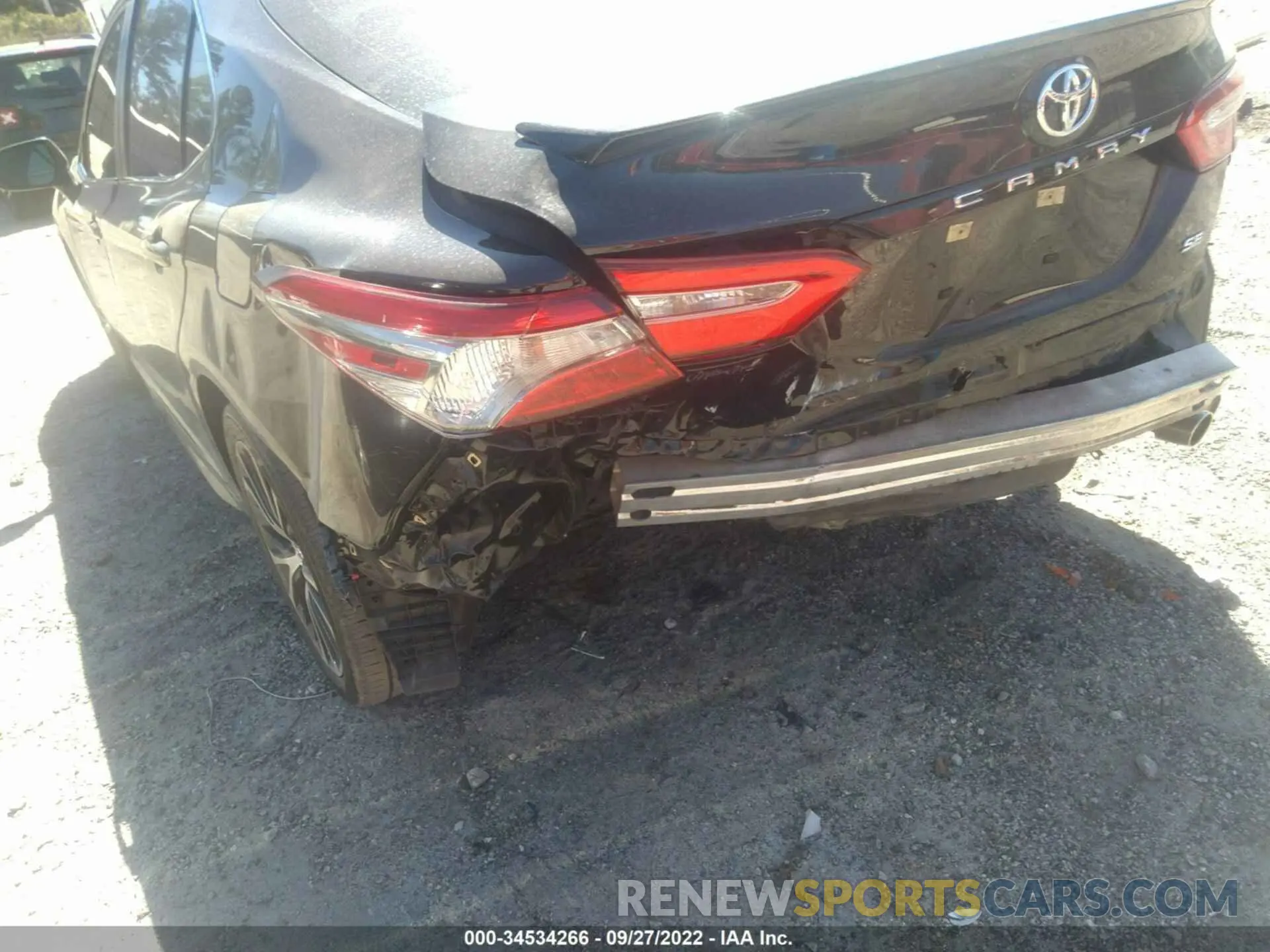 6 fotografías del automóvil dañado 4T1B11HK1KU812366 TOYOTA CAMRY 2019