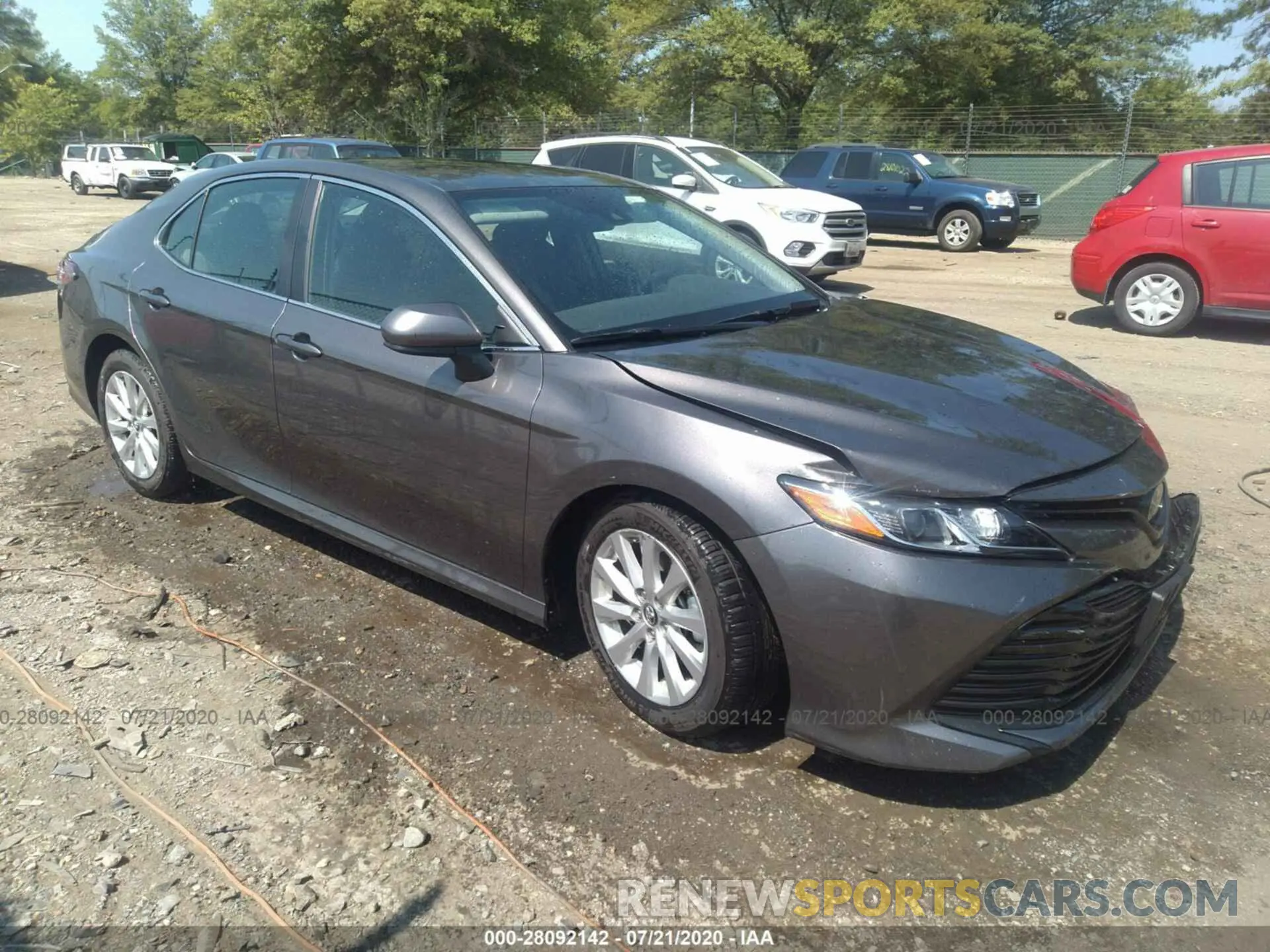 1 fotografías del automóvil dañado 4T1B11HK1KU812531 TOYOTA CAMRY 2019