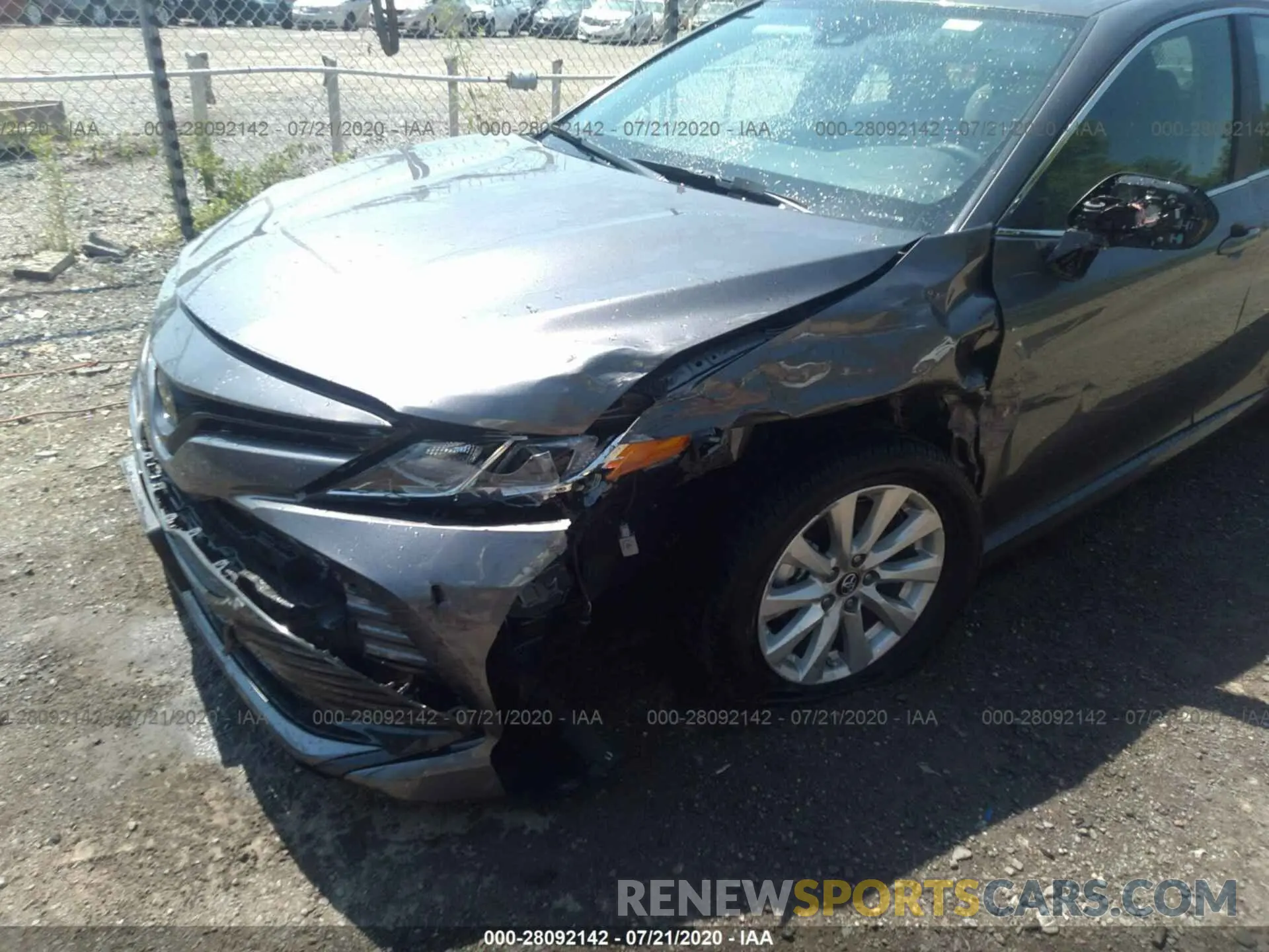 6 fotografías del automóvil dañado 4T1B11HK1KU812531 TOYOTA CAMRY 2019
