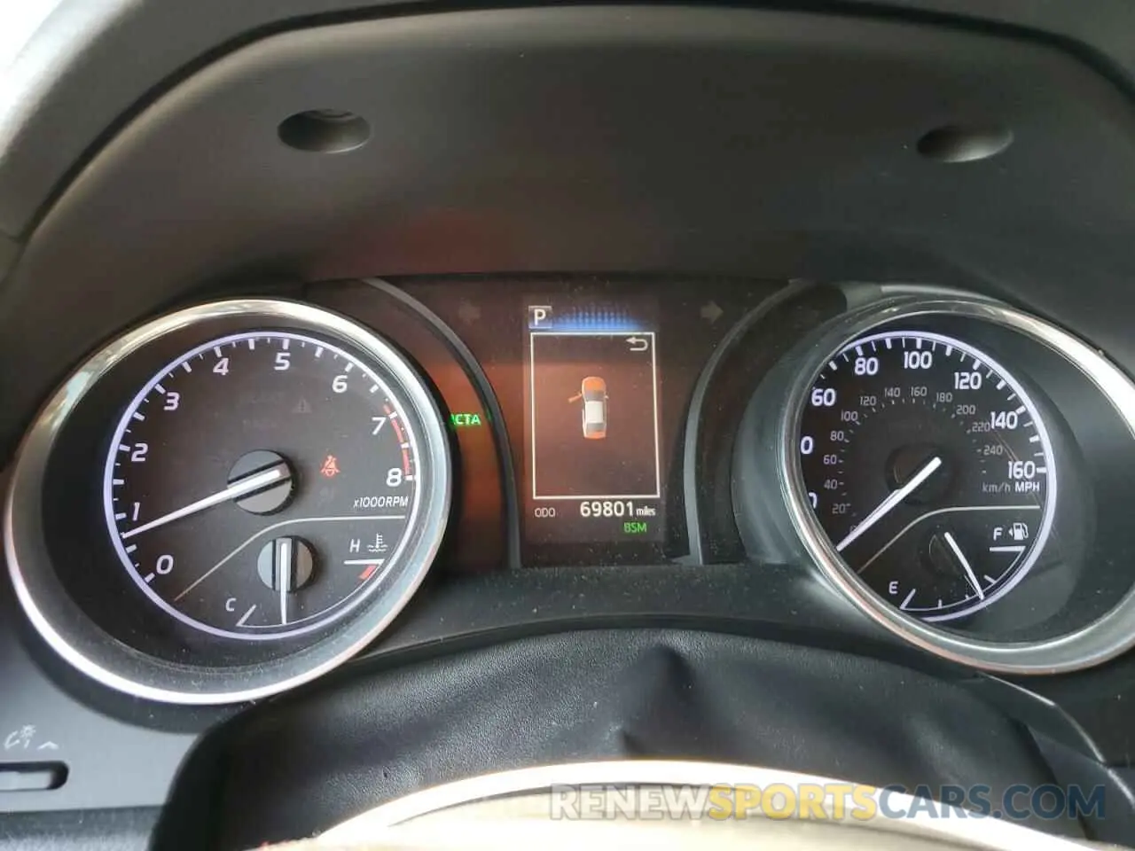 9 fotografías del automóvil dañado 4T1B11HK1KU818975 TOYOTA CAMRY 2019