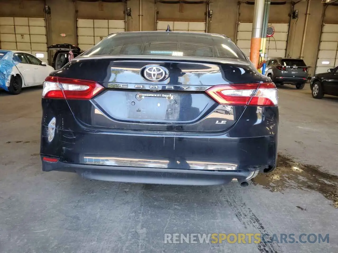 6 fotografías del automóvil dañado 4T1B11HK1KU846873 TOYOTA CAMRY 2019