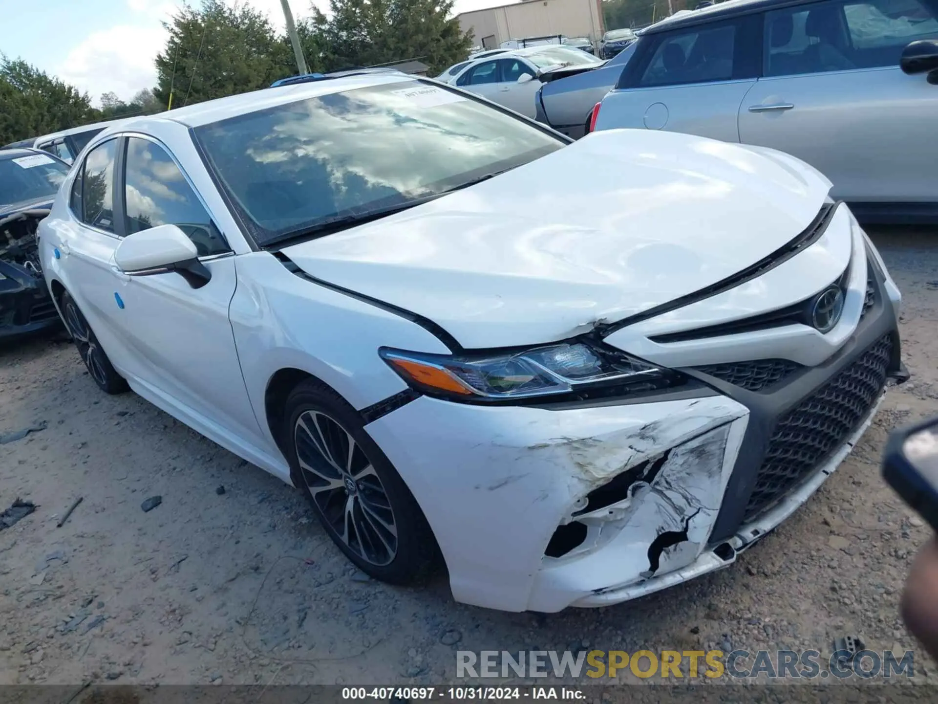 1 fotografías del automóvil dañado 4T1B11HK1KU855430 TOYOTA CAMRY 2019